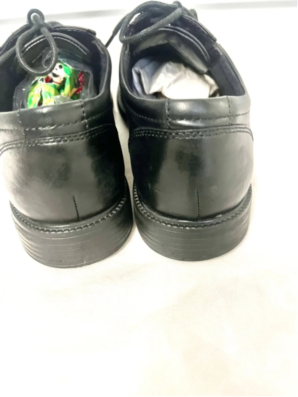 Bostonian Flexlite Ipswich Black Lace up Leather Loafers men's size 10M US